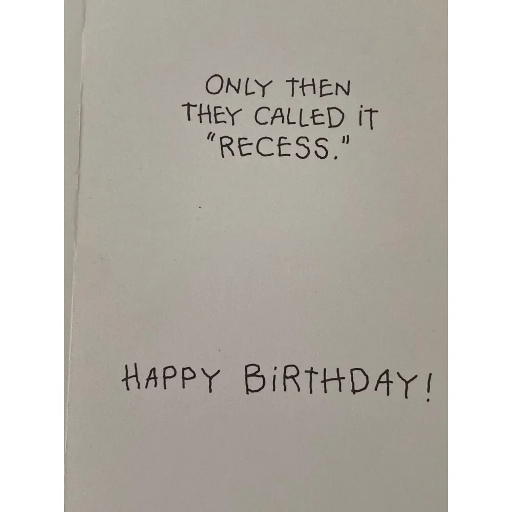 VTG Hallmark Contemporary Greeting Cards Birthday Lot of 5-No Envelopes